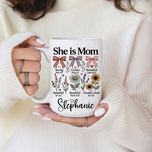 Zij is mama | geloofsmok koffiemok