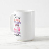 *Zij is mama Koffiemok (Voorkant links)