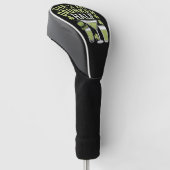 Zij is mijn dronken helft St. Patrick's Day Matchi Golfheadcover (Schuin)