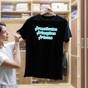 Zij is Mijn Inspiratie T-shirt