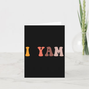 Zij Is Mijn Zoete Aardappel I Yam Koppels Valentij Kaart