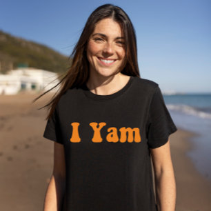 Zij is mijn zoete aardappel Ik Yam Thanksgiving Ko T-shirt