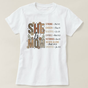 ZIJ is MOM Sterk Mooi Capabel Inspirerend T-shirt