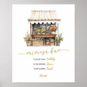 Zij Is Naar De Markt Mimosa Poster (Voorkant)