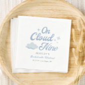 Zij Is Op Wolk 9 Meidenavond Servet