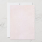 Zij is op wolk negen Droomachtige pastel bruidsdou Kaart (Achterkant)