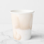 Zij is op wolk negen Hart Script Bruidsdouche Papieren Bekers (Achterkant)