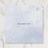 Zij is op Wolken Bruidsfeestje Bedankjes Labels (Achterkant)