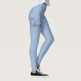Zij is Sterk Spreuken 31:25 Leggings