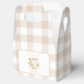 Zij is uit de markt bloemige bruids douche bedankdoosjes (Geopend)