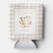 Zij is uit de markt bloemige bruidsfeest blikjeskoeler (Voorkant)