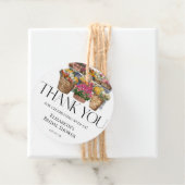 Zij Is Van De Markt Bloemenwinkel Bedankt Bedankjes Labels (In situ)