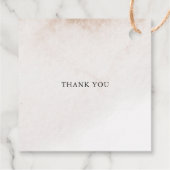 Zij is van de markt Boerenmarkt Bruidsfeest Bedankjes Labels (Achterkant)