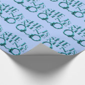 Zij is van mij cadeaupapier (Hoek)