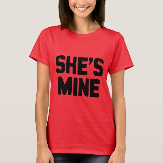 ZIJ IS VAN MIJ T-SHIRT (Voorkant)