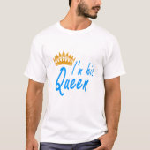 Zij is Zijn Koningin T-shirt (Voorkant)
