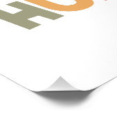 Zij Is Zonneschijn Gemengd Met Een Klein Orkaan Perfect Poster (Hoek)