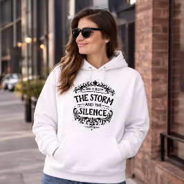 Zij Is Zowel De Storm als De Stille Vintage Hoodie