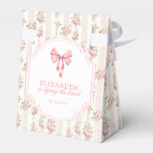 Zij Knoopt de Knoop Coquette Strik Bruidsdouche Bedankdoosjes (Achterkant)