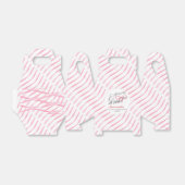 Zij Knoopt de Knoop Strik Coquette Bruidsborrel Bedankdoosjes (Uitgevouwen)