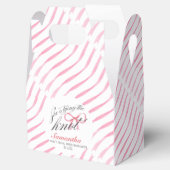Zij Knoopt de Knoop Strik Coquette Bruidsborrel Bedankdoosjes (Geopend)