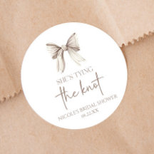 Zij Knoopt De Knoop Witte Boog Bruidsdouche