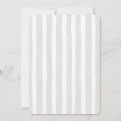 Zij Knoopt de Knoop Zwarte Strik BRUIDSSCHENKPARTY Kaart (Achterkant)