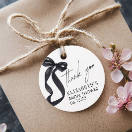 Zij Knoopt het Huwelijk Bruidsbruiloft Feest Favor Bedankjes Labels