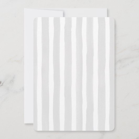 Zij Krijgt de Knoop Aangetrokken Zwart lint BRUIDS Kaart (Achterkant)