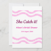 Zij krijgt het roze spiraal waterverf lijnen bruid