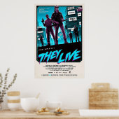 Zij leven poster (Keuken)