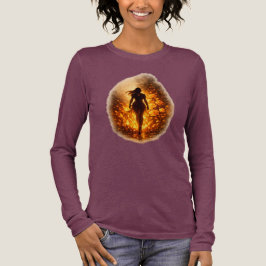 Zij loopt door vuur T-shirt