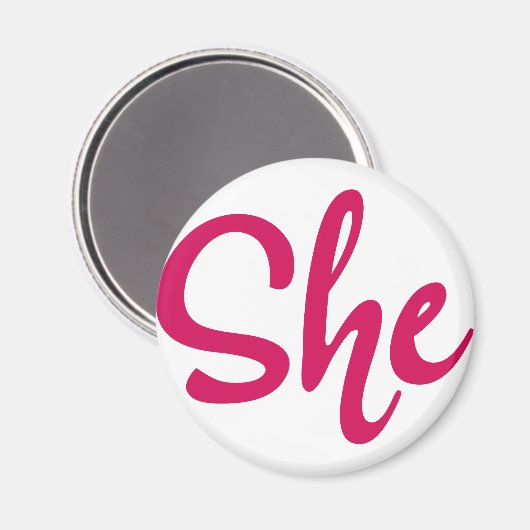 Zij Magnet (Voorkant / Achterkant)