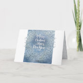 Zij noemen zijn naam Immanuel, met Kerstmis Kaart (Achterkant)