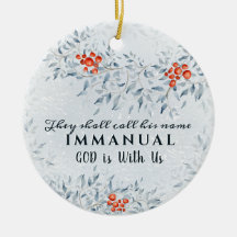 Zij noemen zijn naam Immanuel, met Kerstmis