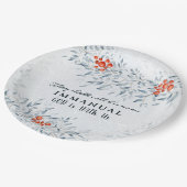 Zij noemen zijn naam Immanuel, met Kerstmis Papieren Bordje (Gekanteld)