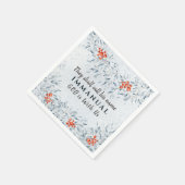 Zij noemen zijn naam Immanuel, met Kerstmis Servet (Hoek)