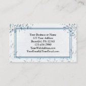 Zij noemen zijn naam Immanuel, met Kerstmis Visitekaartje (Achterkant)