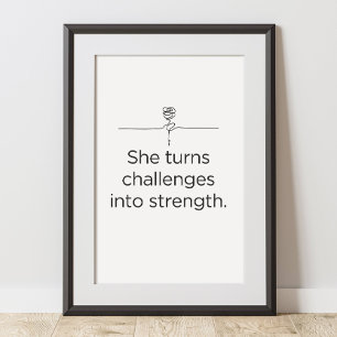 Zij Poster