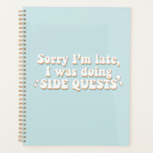 Zij-quests – Retro Gamer Humor Planner