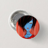 Zij Ronde Button 3,2 Cm (Voorkant /achterkant)