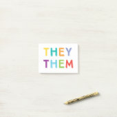 zij spreken hun mening uit post-it® notes (Op bureau)