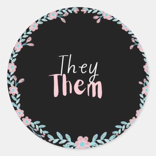 Zij stickers hen (Voorkant)