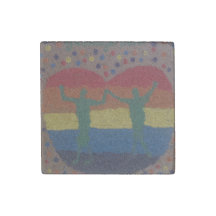 Zij trouwden op het regenbooghuwelijk van Yeshaya 