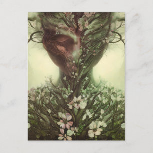 Zij van het bos briefkaart