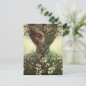 Zij van het bos briefkaart (Staand voorkant)