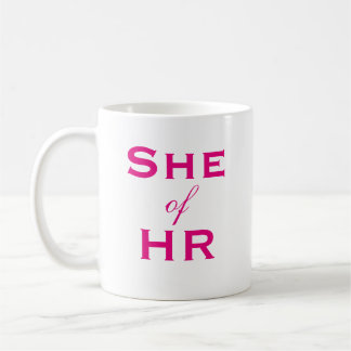 Zij van HR Dames Personeelszaken Functietitel Koffiemok