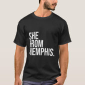 Zij van Memphis T-shirt (Voorkant)
