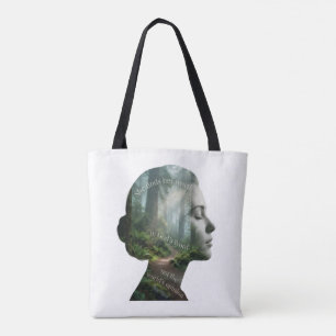 Zij vindt haar waarde Y2K Esthetische Vrouwen Tote Bag