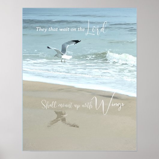 Zij wachten op de Heer Poster (Voorkant)